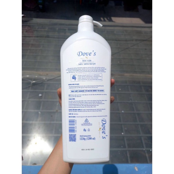 Dầu gội Dove's 1200ml