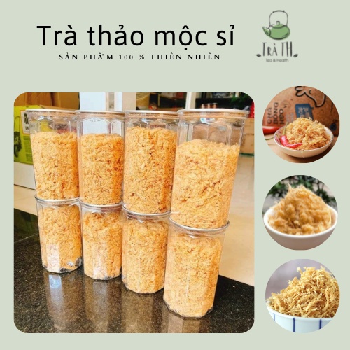 ( video ) Chà bông thịt nạc, ruốc heo ăn chào trắng, bánh mì, làm cơm cháy hộp pet 300g _trathaomocsi