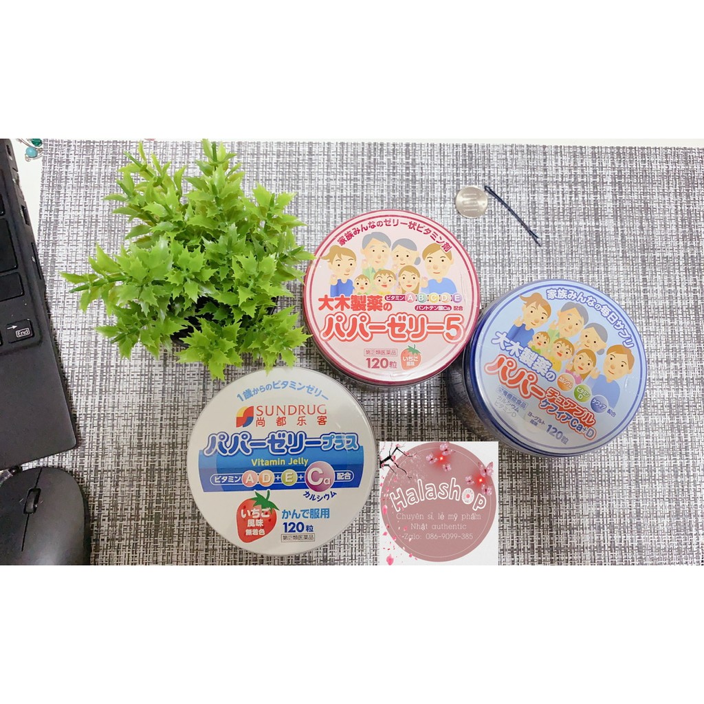 Kẹo biếng ăn cho bé papazeri của Nhật