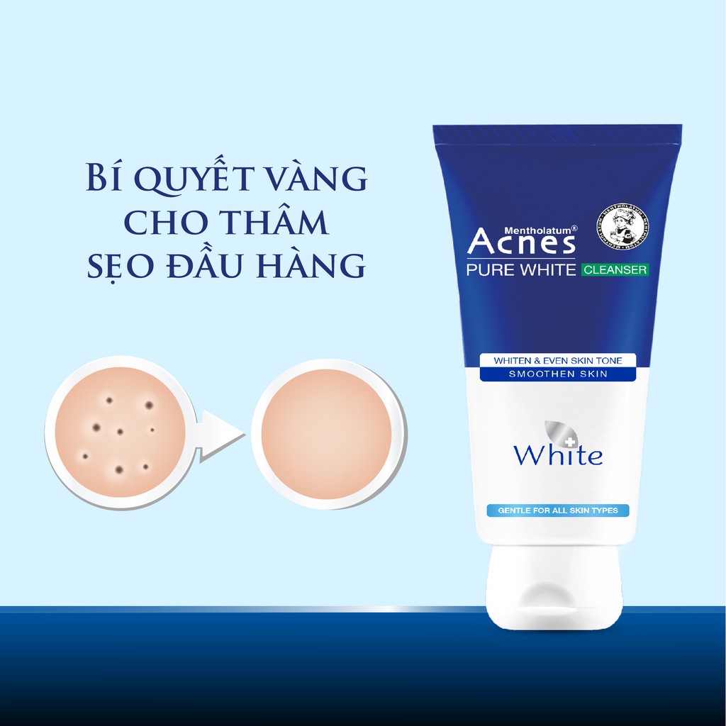 Xịt chống nắng kháng bụi Sunplay Skin Aqua SPF50 50gr - Tặng tuýp Acnes Pure White Cleanser