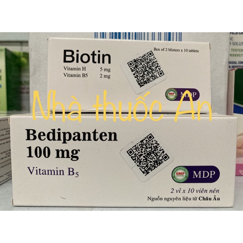 Combo biotin hỗ trợ da và tóc