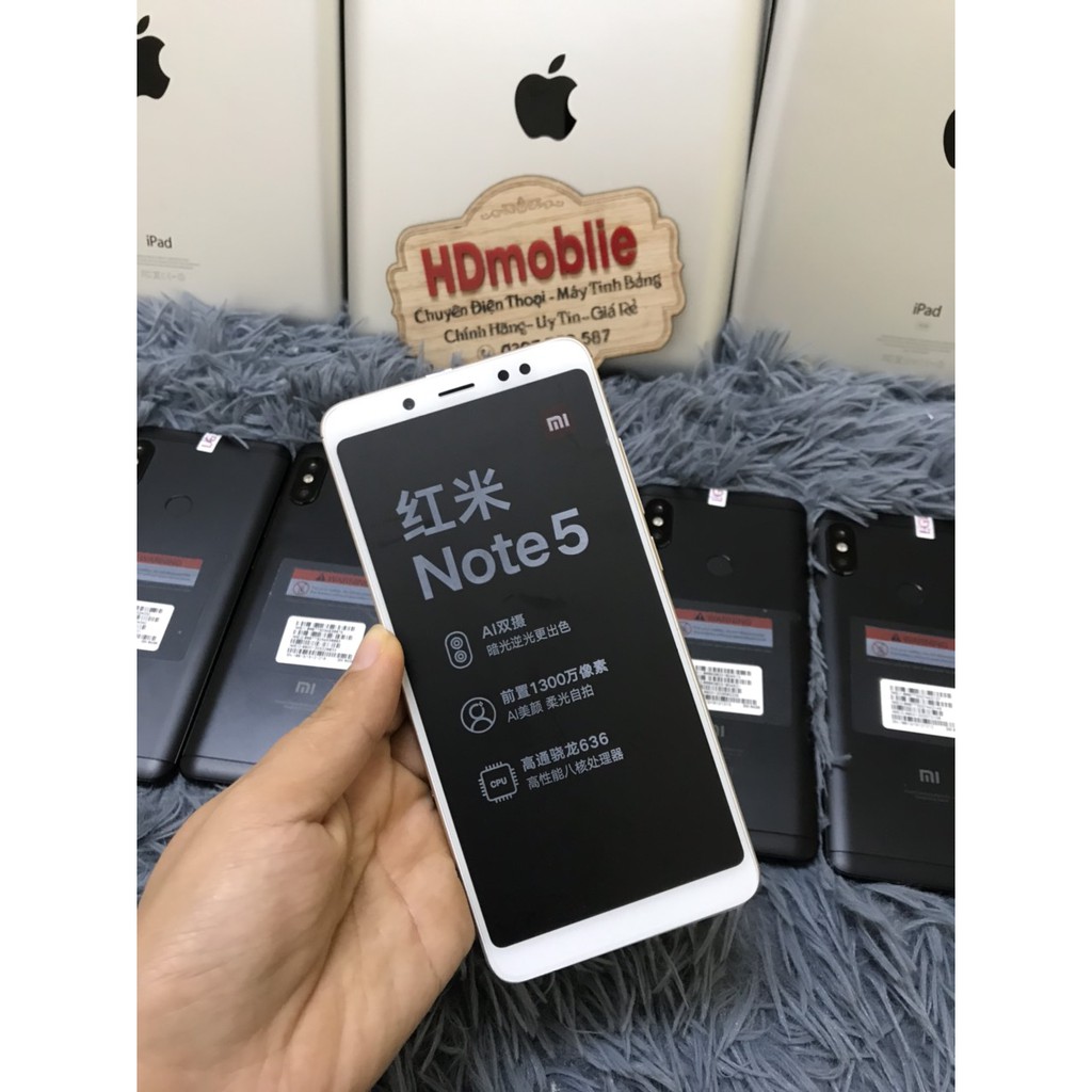 điện thoại xiaomi redmi note 5 pro 2 sim ram 4GB/ 64GB