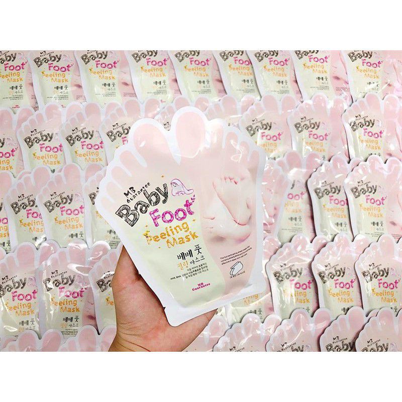 Mặt Nạ Ủ Da Chân Baby Foot Peeling Mask MẪU MỚI chuẩn thái lan