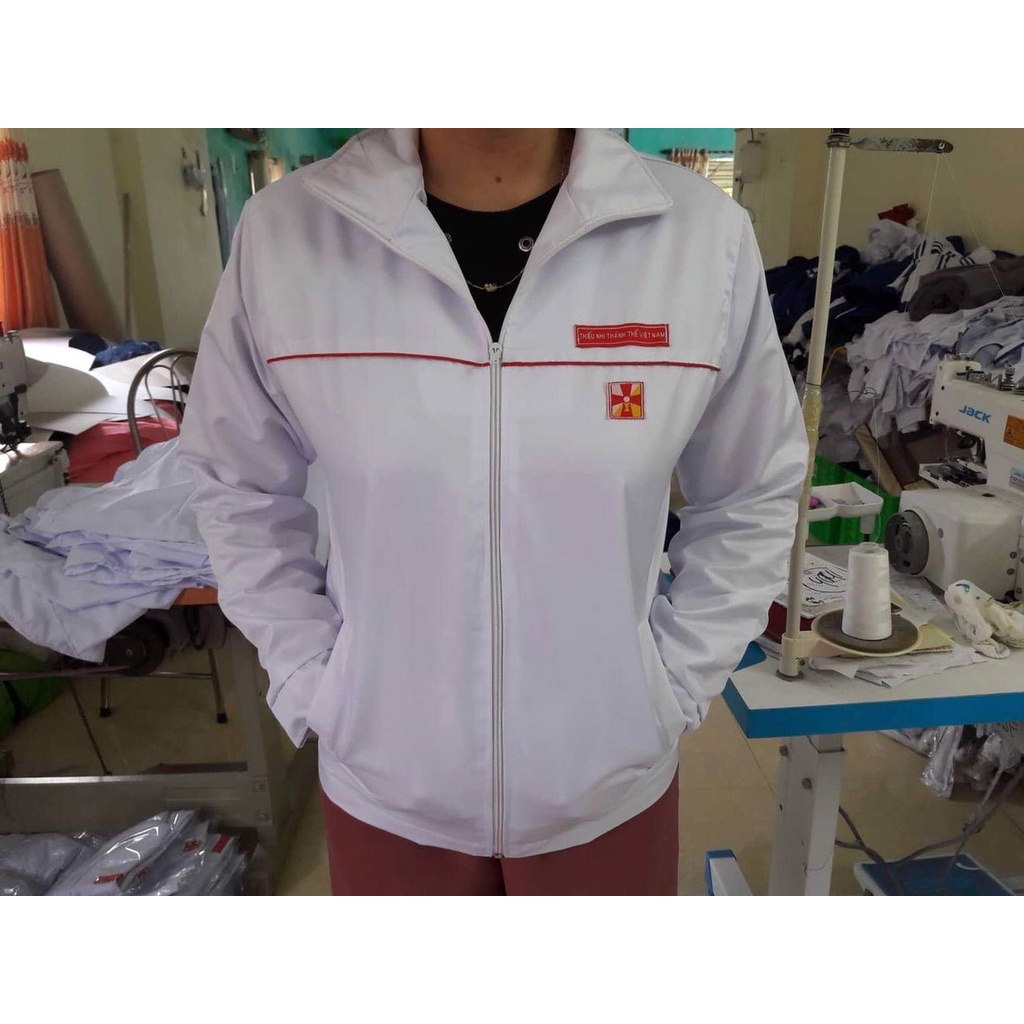 Áo ấm- áo khoác đồng phục học sinh công giáo, thiếu nhi thánh thể, tntt