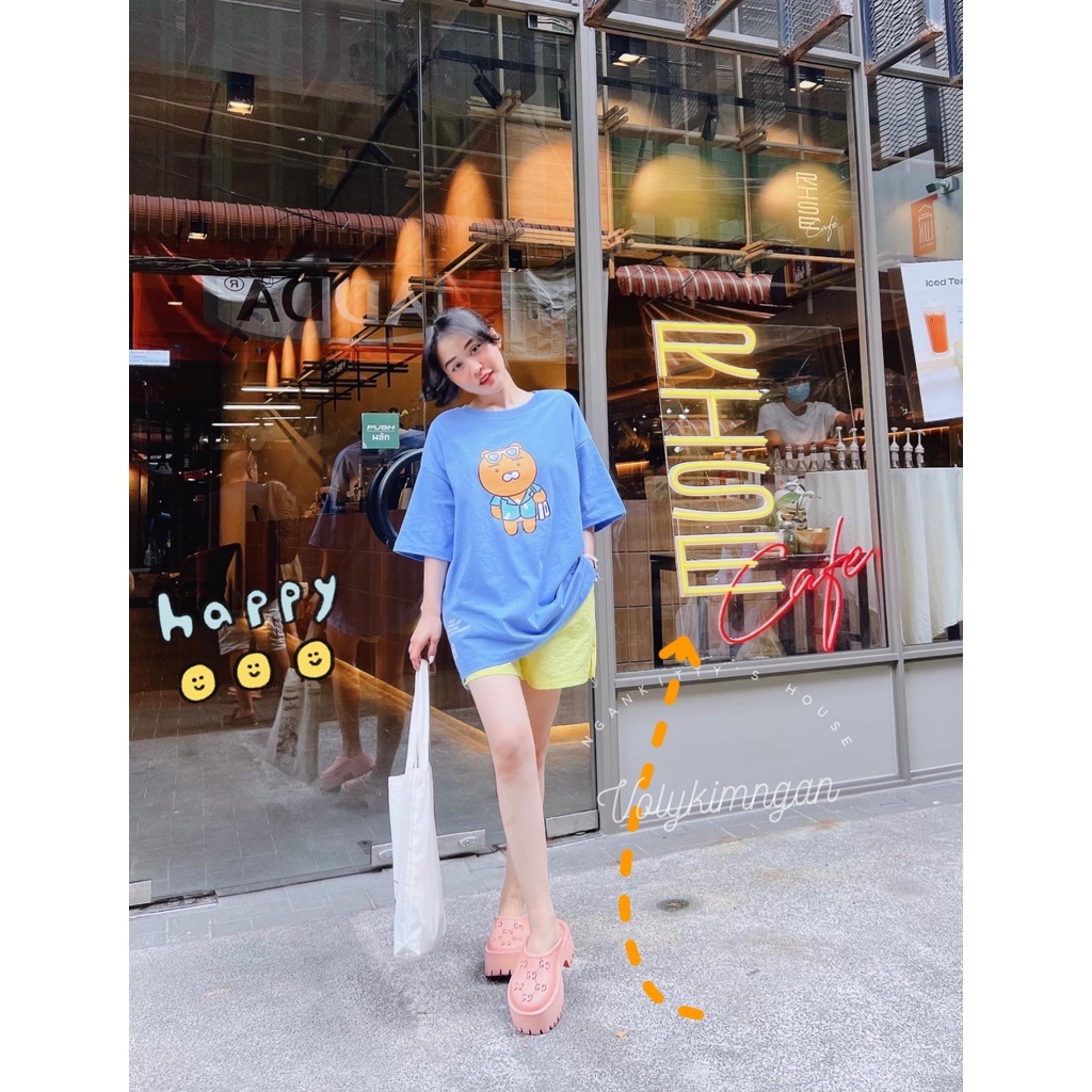 Áo Kakao summer KF-0058 xanh TL