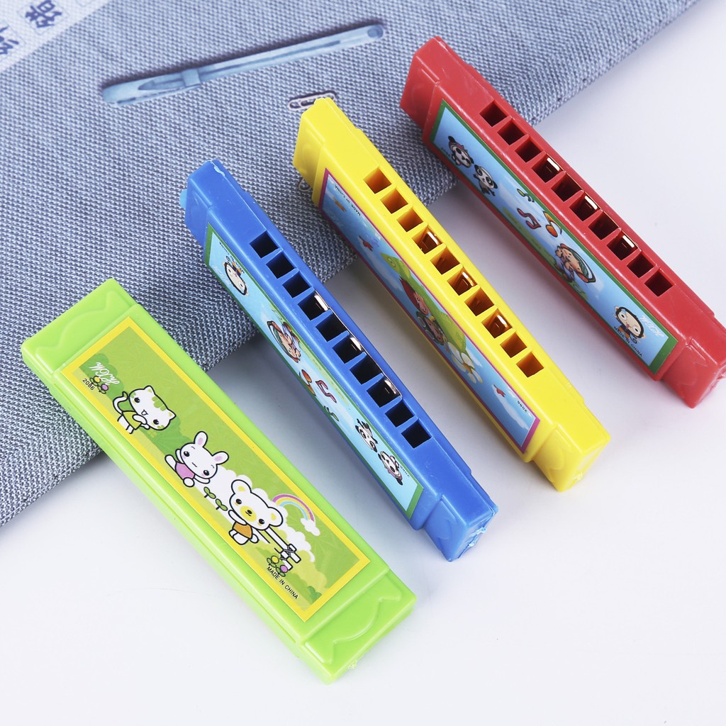 [Qùa tặng] Kèn Harmonica Hoạ Tiết Hoạt Hình Đồ Chơi Âm Nhạc Cho Bé  - Miwako Official Store