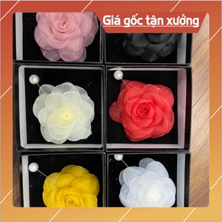 Hoa cài áo cao cấp - hoa von cài áo handmade - freeship