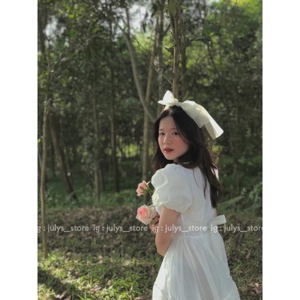 Đầm babydoll voan tơ dáng dài Julys (ảnh THẬT kèm video)