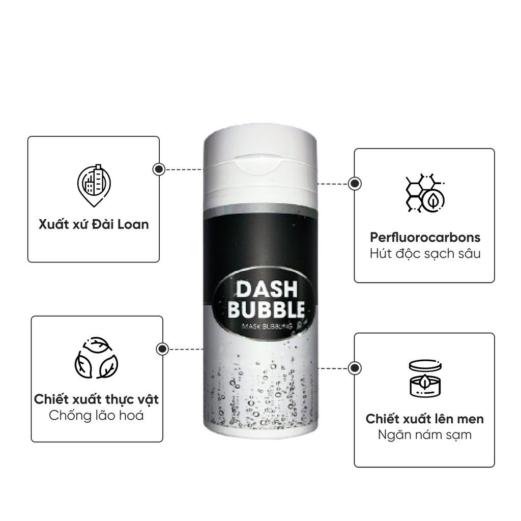 Mặt Nạ Thải Độc Carbon Dash Bubble