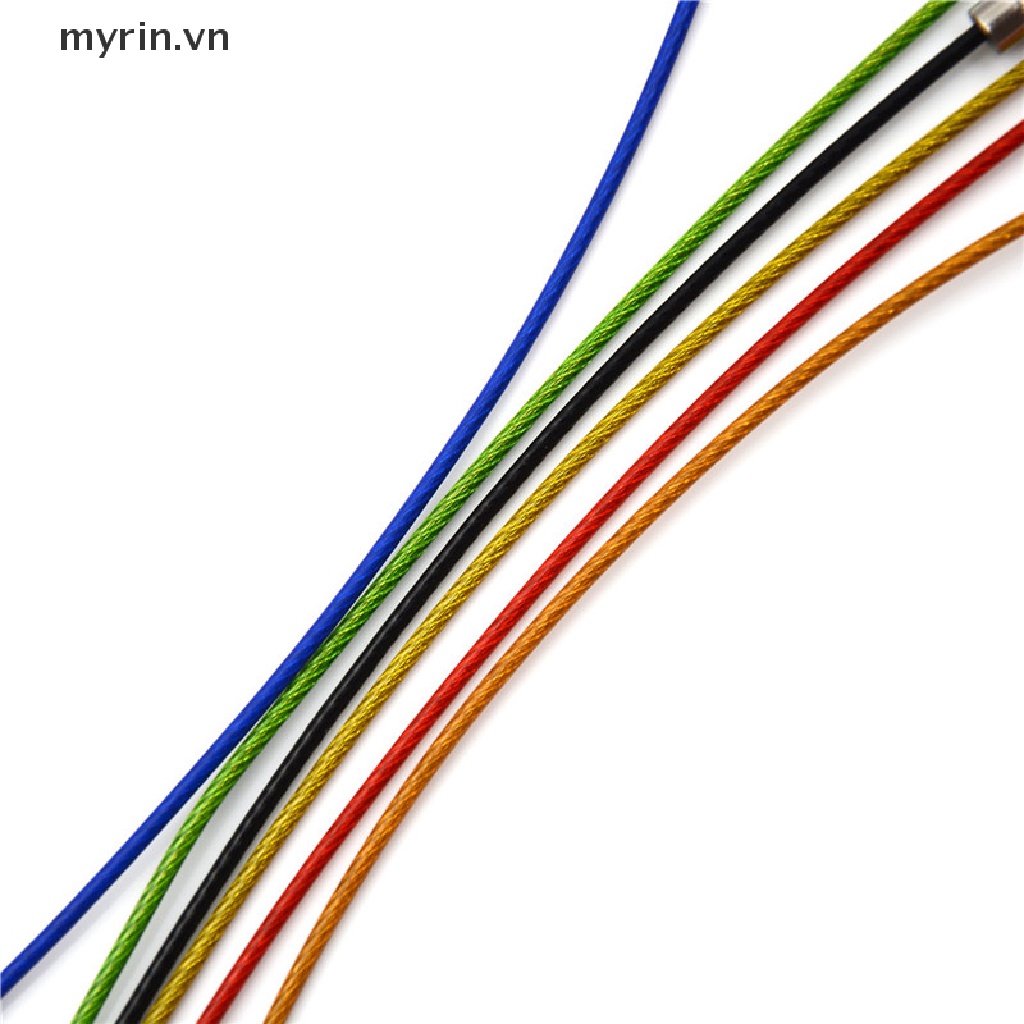 Bộ 10 Móc Khóa Dây Cáp Máy Bay myrin Bằng Thép Không Gỉ