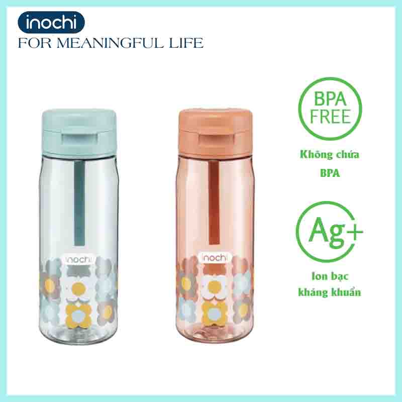 Bình Nước Trẻ Em, Bình Nước Đi Học Cho Bé, Bình Nước Thể Thao KITA FAMI 350ml, 500ml, 700ml