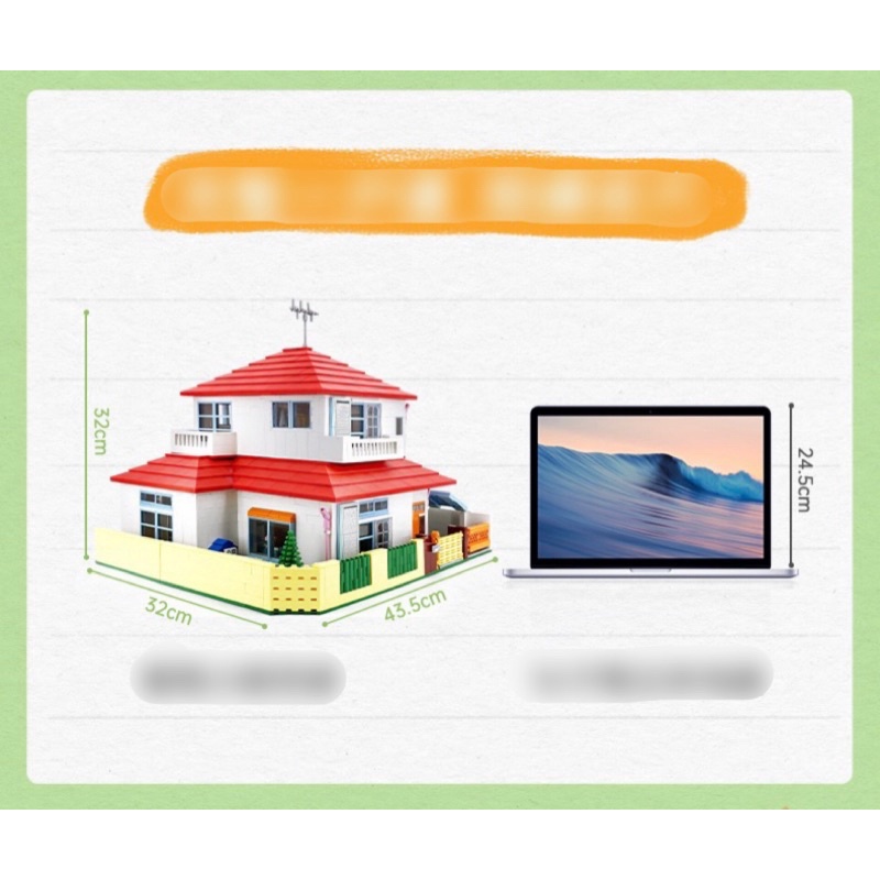 Mô hình lắp ráp gia đình nhà Sin bút chì