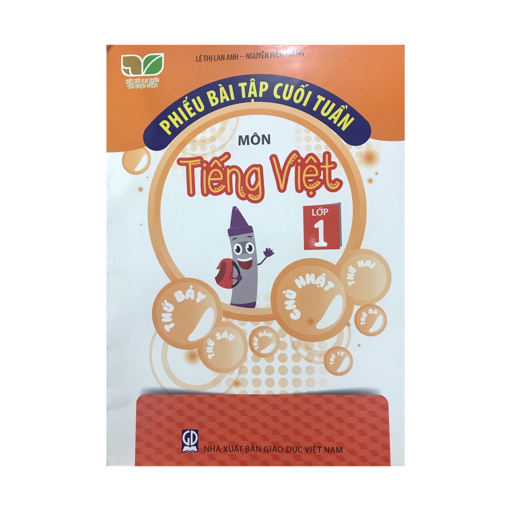 Sách - Phiếu bài tập cuối tuần môn Tiếng Việt lớp 1 ( kết nối tri thức )