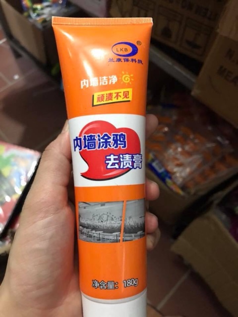 Dầu tẩy sạch tường siêu tiện dụng tuýp 180g