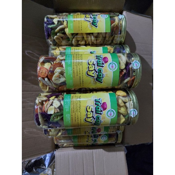 Trái Cây sấy Smoove - 400g, siêu ngon, siêu rẻ.