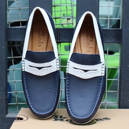 Giày Lười Da Bò Nam Clarks . Giày Mọi Hàng Việt Nam Xuất Khẩu