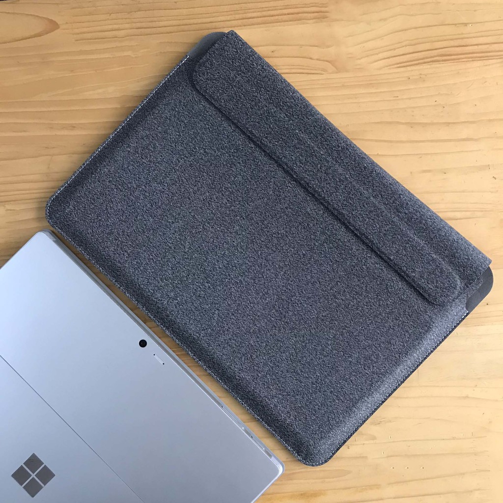 Túi da siêu mỏng nhẹ cho Surface - Macbook 13inch. Bao da macbook, surface gọn nhé thumbnail