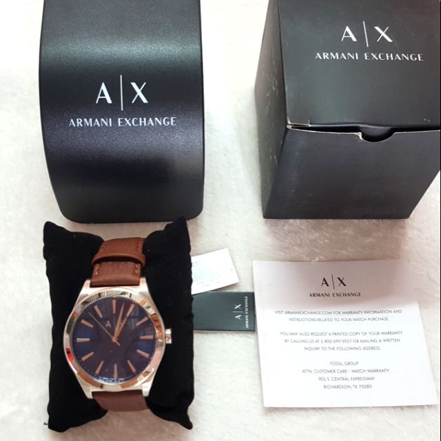 Đồng hồ Nam Armani Exchange dây da xách tay mỹ ( Hết hàng sẵn )