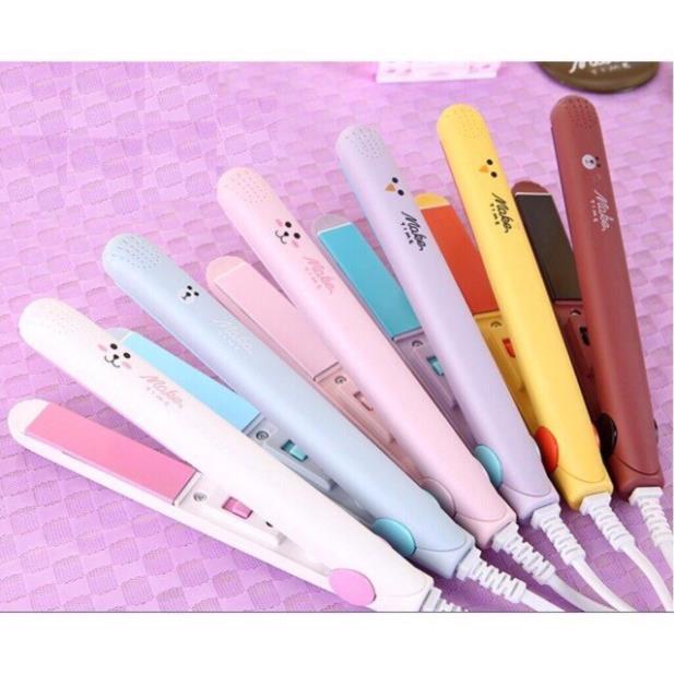Máy ép ,uốn ,duỗi tóc mini nhỏ gọn tiện lợi sẵn hàng