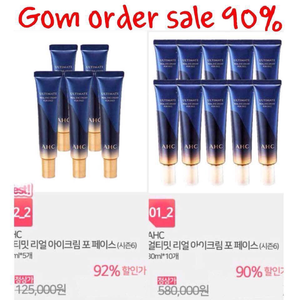 [Order Order] Kem Mắt AHC Sale 92%
