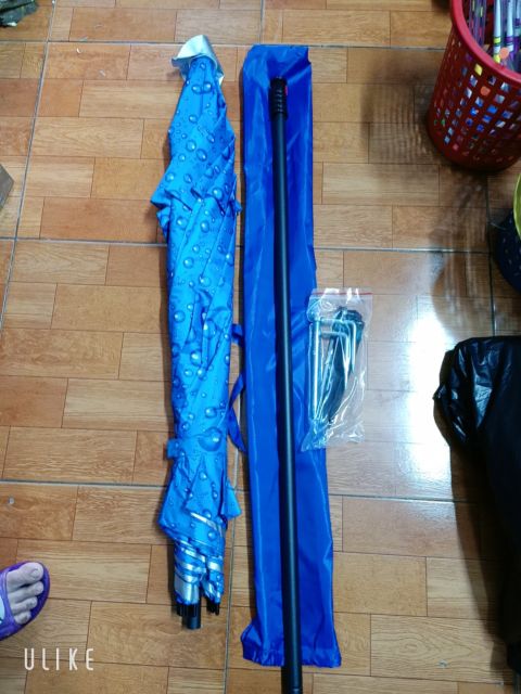 Xả luôn ô dù che nắng câu cá 1m8 cao cấp