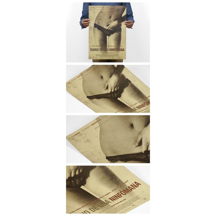 Áp phích phim trang trí kích thước 51x36cm