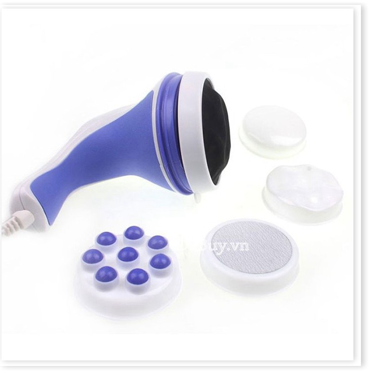Máy Massage Toàn Thân Relax & Spin Tone (3 đầu massage) Cầm Tay Nhỏ Gọn
