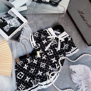 [PYJAMA] Bộ pyjama lụa satin cực điệu cho bé (size đại 18-28kg)