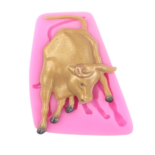 Khuôn silicone động vật trâu con trâu 9,3 1,2cm