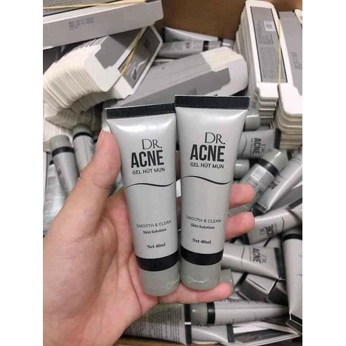 [ 𝐂𝐇𝐈́𝐍𝐇 𝐇𝐀̃𝐍𝐆 ] Gel lột mụn DR ACNE - Lột sạch mụn đầu đen, mụn cám 40ml