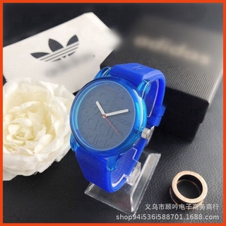 Đồng hồ đeo tay đá thạch anh Adidas dây silicon thời trang 2020