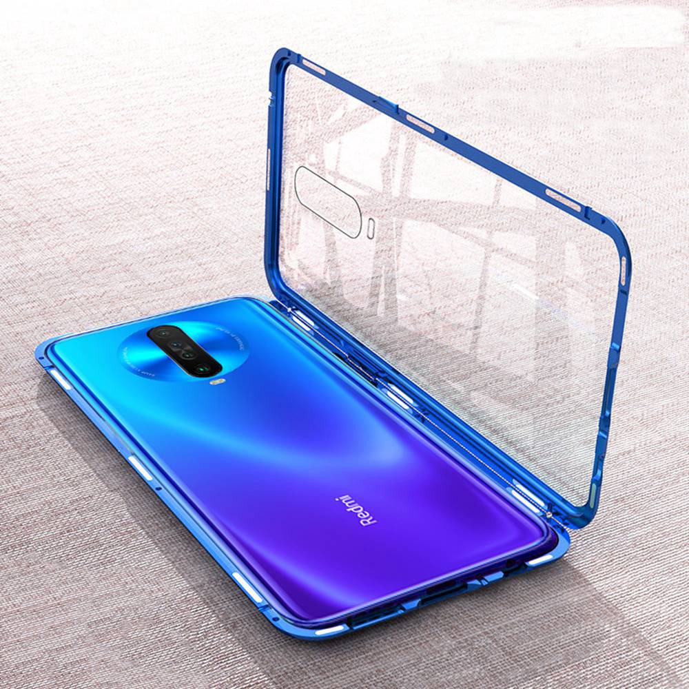 Ốp Điện Thoại Kính Cường Lực Hai Mặt Nắp Lật Nam Châm Cho Xiaomi Poco F2 Pro / X2 Redmi K30 Pro K30i 5G