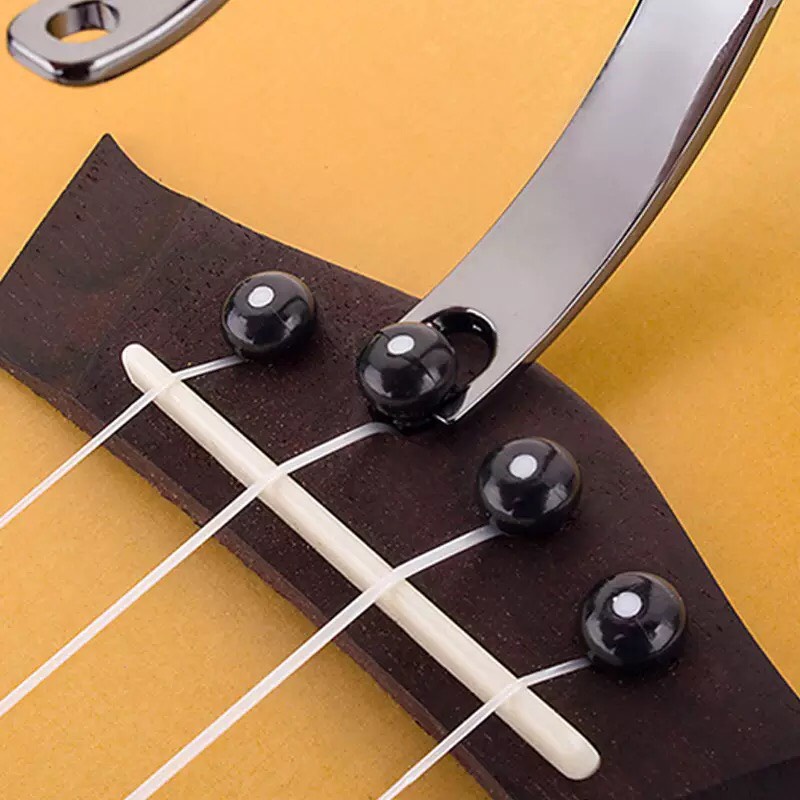 Capo Guitar Acoustic  Gía Rẻ - Kẹp Capo Nâng Tone Guitar , Ukulele Kim Loại Bền Chắc Có Đầu Nhổ Chốt Tiện Lợi