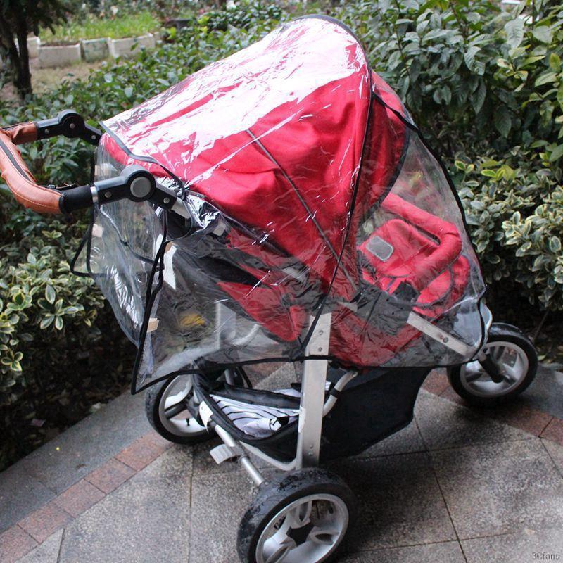 Áo mưa chắn gió cho xe đẩy em bé