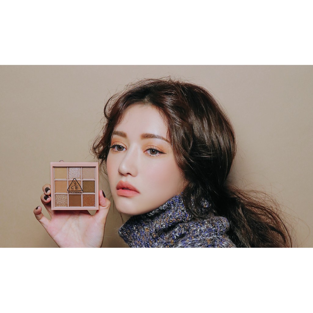 Bảng Phấn Mắt 9 Màu 3ce Mood Recipe Multi Eye Color Palette