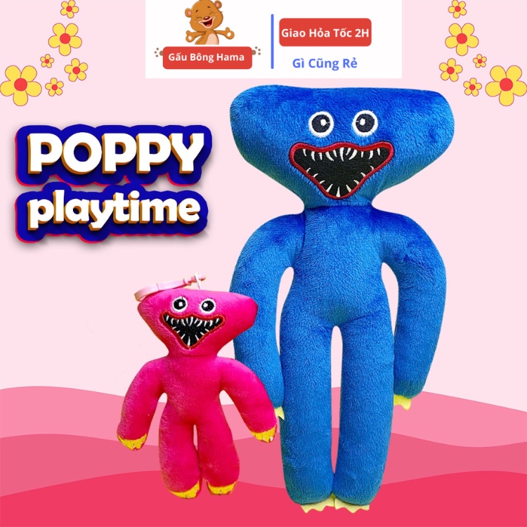 Gấu Bông Huggy Wuggy - Kissy Wissy Trong Games Poppy Playtime