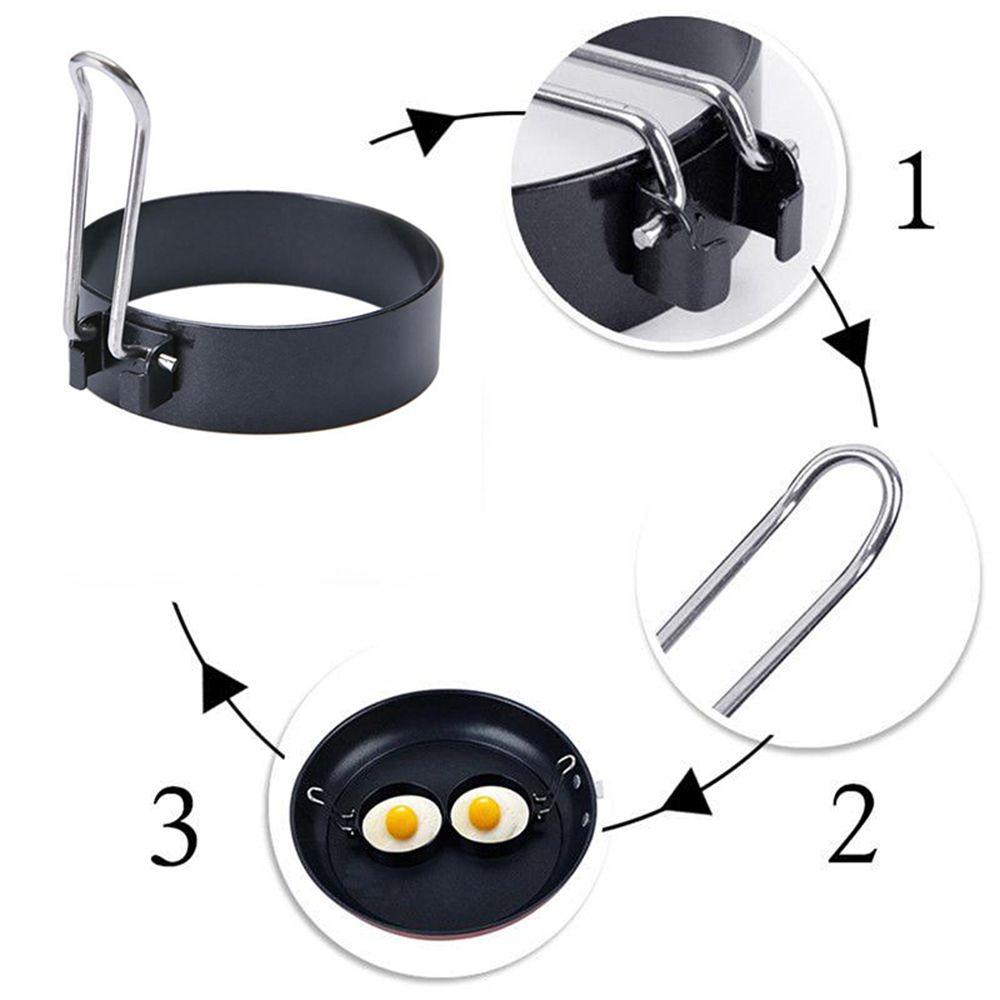 Khuôn Chiên Trứng / Làm Bánh Pancake Bằng Kim Loại Tiện Dụng