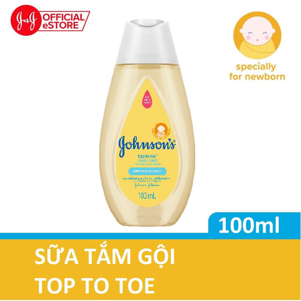 SỮA TẮM GỘI CHO TRẺ EM JOHNSON'S BABY 100ML