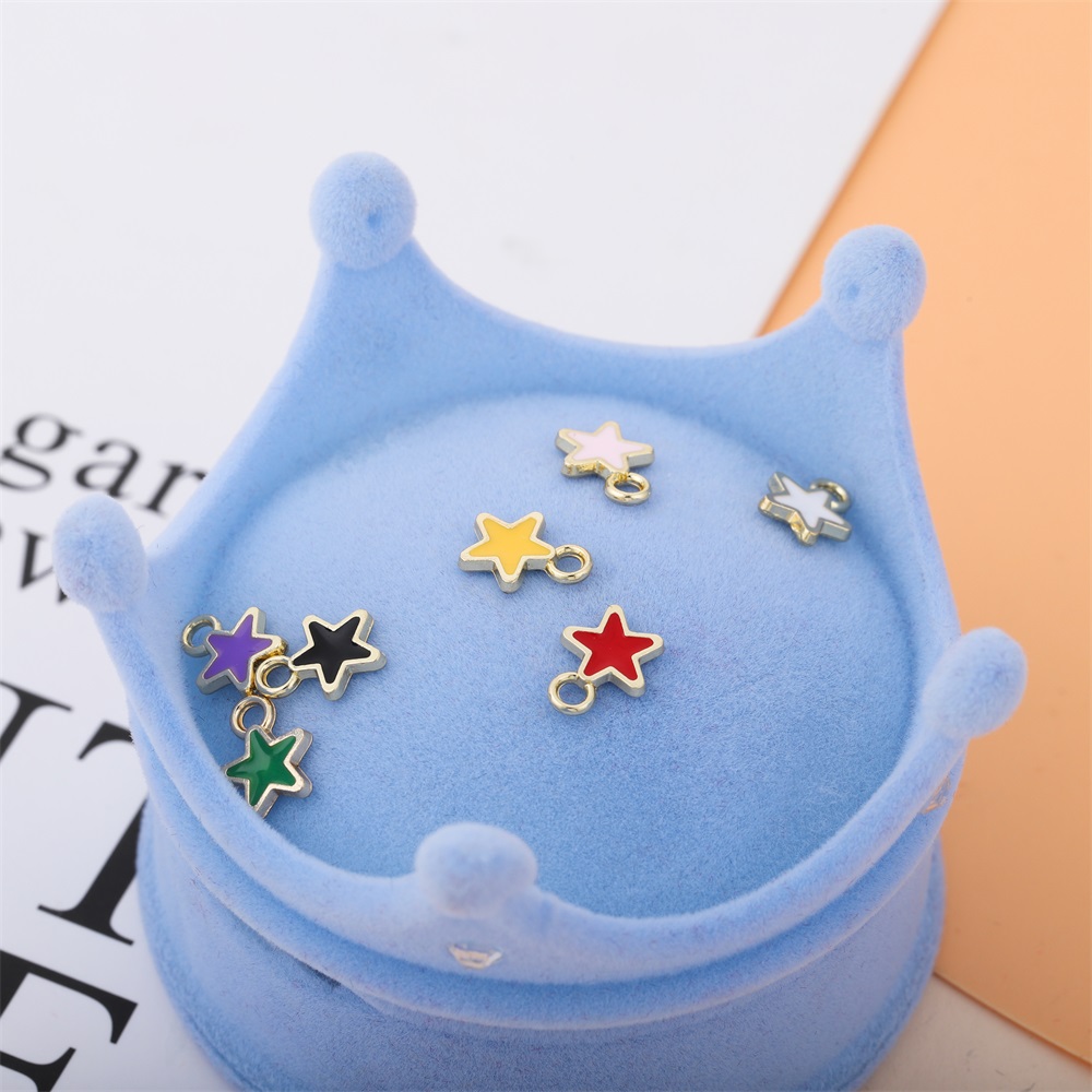 St.kunkka Phụ kiện trang sức mặt dây chuyền ngôi sao dễ thương 50 chiếc