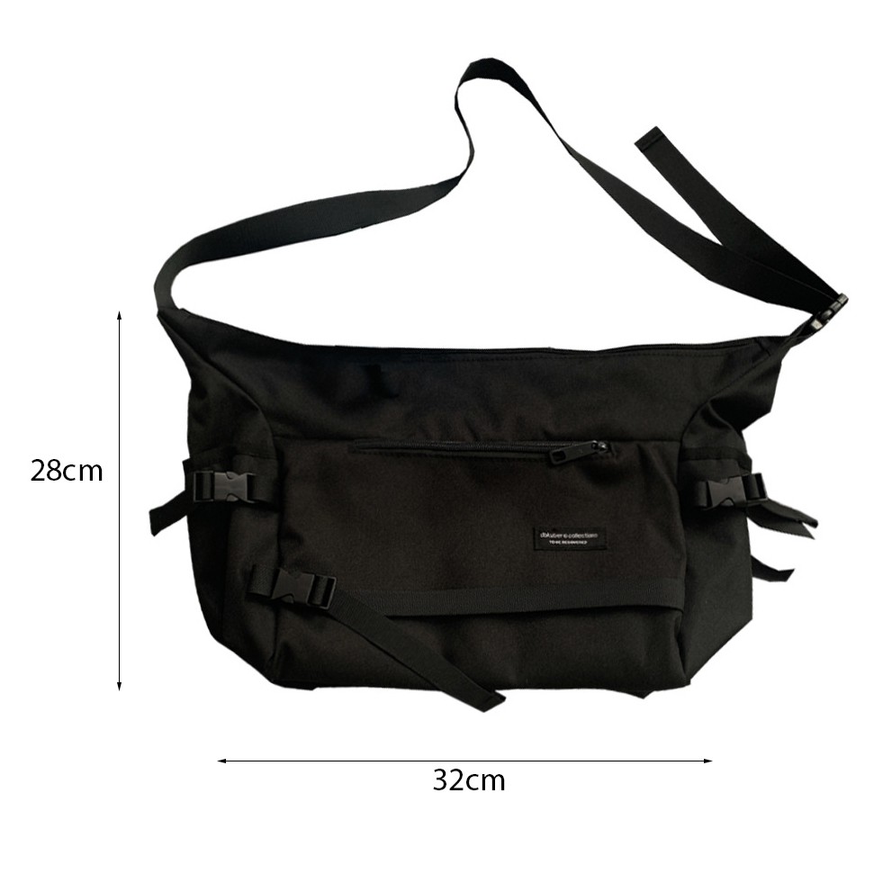 Túi đeo chéo Unisex vải dù cỡ lớn đựng vừa laptop kiểu dáng hiện đại | BigBuy360 - bigbuy360.vn