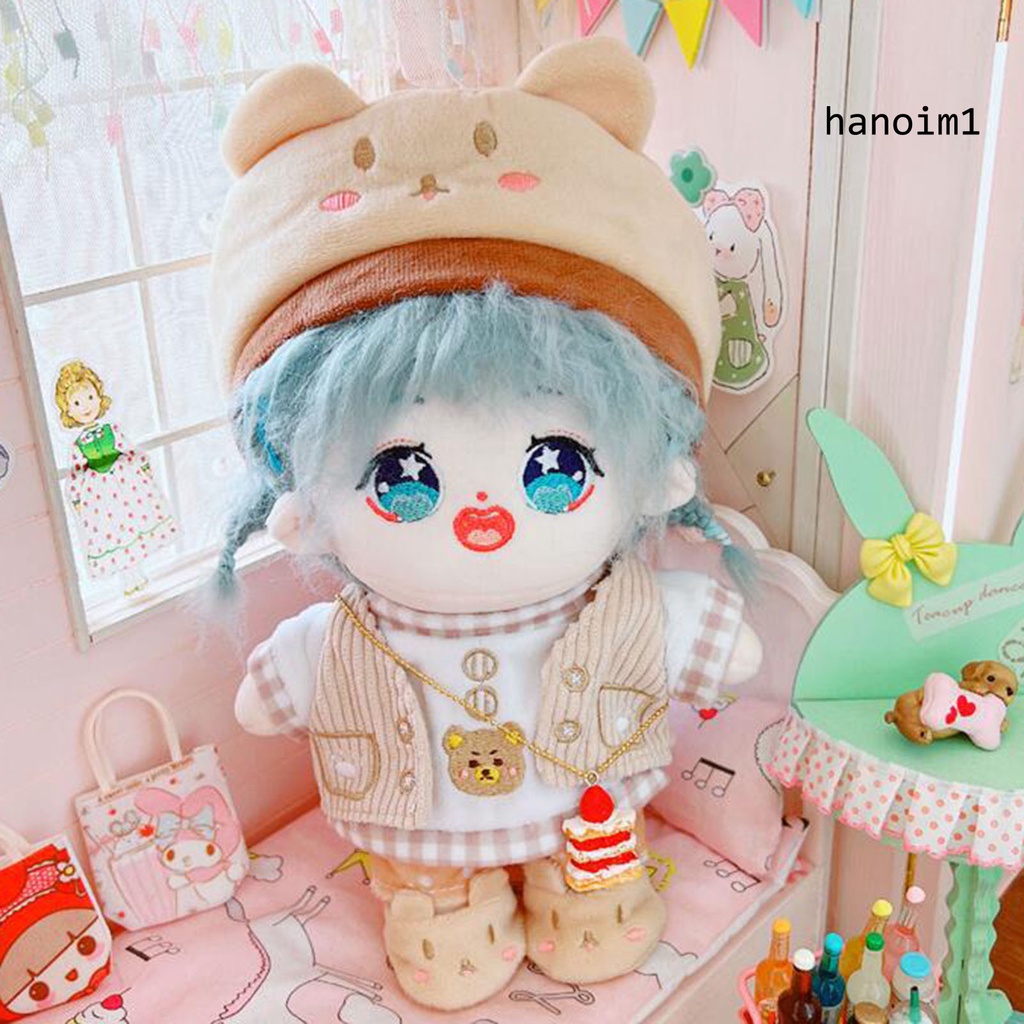 Hvw_túi Xách Gấu Bông Quần Búp Bê Bằng Vải Dễ Phối Đồ Cho Trẻ Em