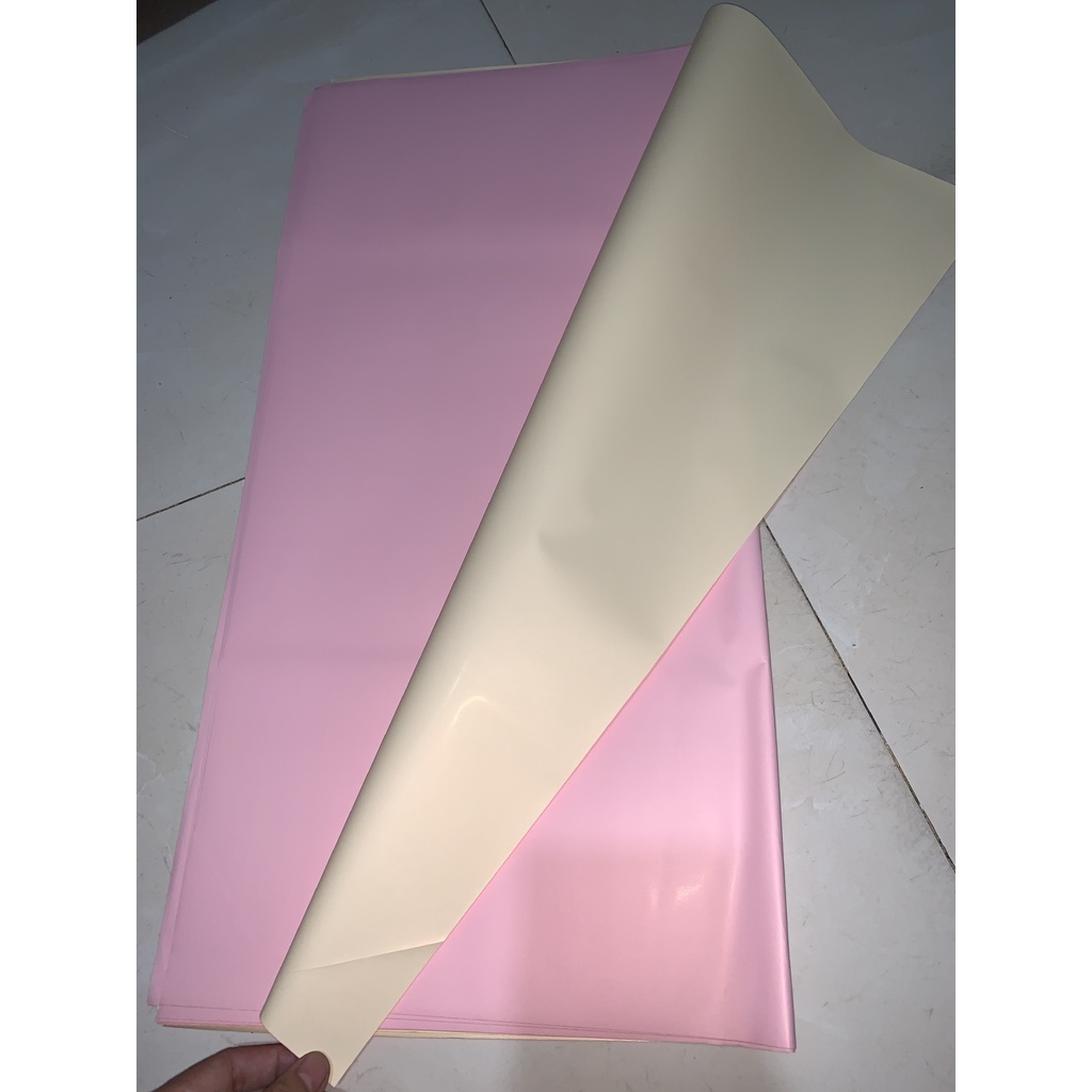 GIẤY BÓ HOA 2 MẶT