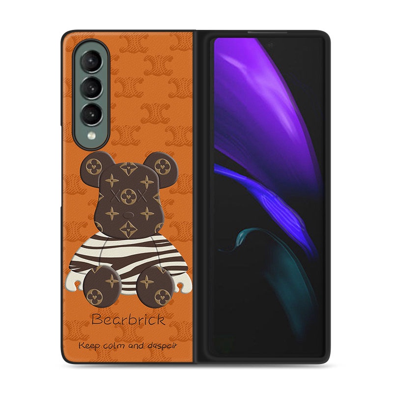 Bao da điện thoại bảo vệ toàn diện sang trọng cho Samsung Fold3 Galaxy Zfold3 W21