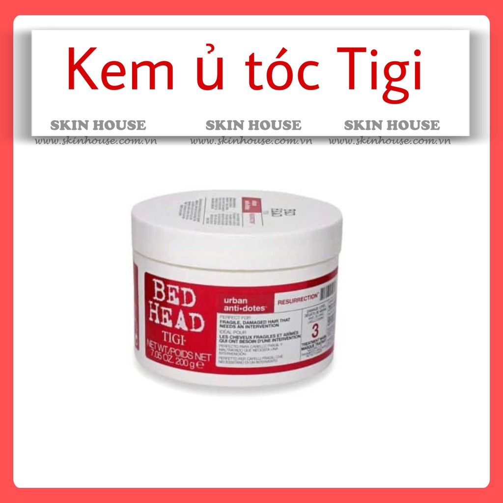 Sẵn - Ủ Tóc Tigi 200g- Skinhouse