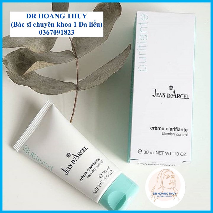 ✅ Kem làm giảm mụn nhanh Jean Darcel_blemish control Jean D'Arcel