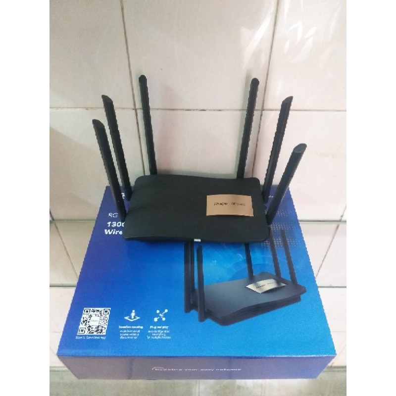 Bộ phát wifi 6 siêu tốc độ 1167Mbps, 2 băng tần, Ruijie EW1800GX EW1200G PRO , có mesh, quản lý qua app (chính hãng)