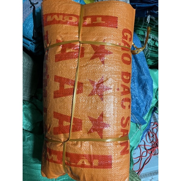 Bao gạo  thơm lài 25kg màu cam, vàng , trắng , lá , thom Thái Lan), thơm Mỹ, lài sữa , hàm châu  100 cái xấp