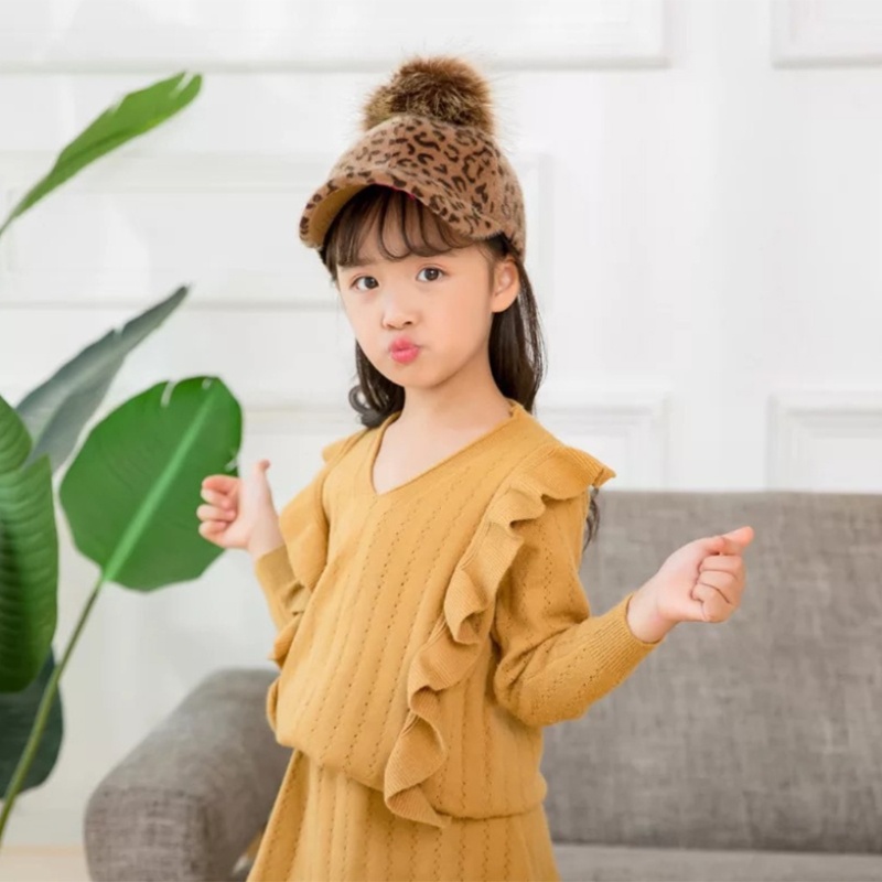 Mũ Lưỡi Trai Thể Thao Chống Nắng Họa Tiết Da Báo Thời Trang Cho Gia Đình