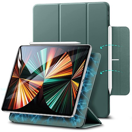 Bao Da Dành Cho iPad Pro 11 inch và iPad Pro 12.9 inch  ESR Rebound Magnetic Slim Case - Hàng Nhập Khẩu.