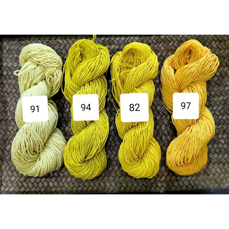 Combo 10 bó Sợi Cotton Thái 2mm (tuỳ chọn màu)